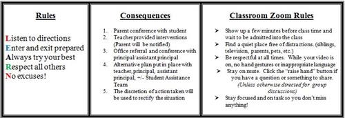 Rules and Consequences 